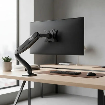 Soporte Articulado Kaloc Ds90 Para Monitor Mesa 17-32 Pulgadas Negro