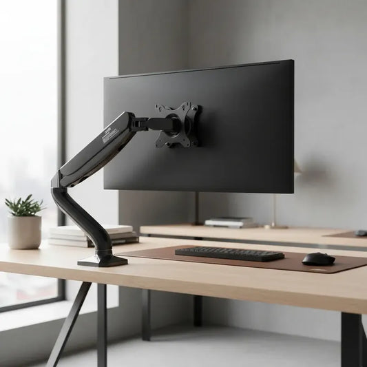 Soporte Articulado Kaloc Ds90 Para Monitor Mesa 17-32 Pulgadas Negro