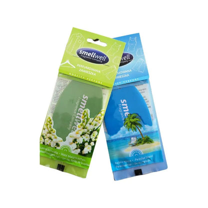 Pack 50 Unidades Ambientadores Para Auto Pino Aromatico Turquesa Auto Nuevo