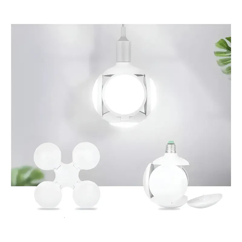 Ampolleta Forma De Pelota Ufo 28w Angulo Ajustable Luz Blanco Frío