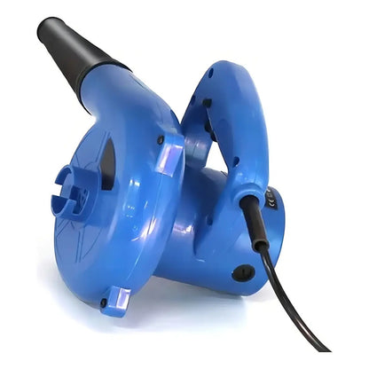 Sopladora Eléctrica 500w Adkar Azul Con Bolsa Y Boquilla