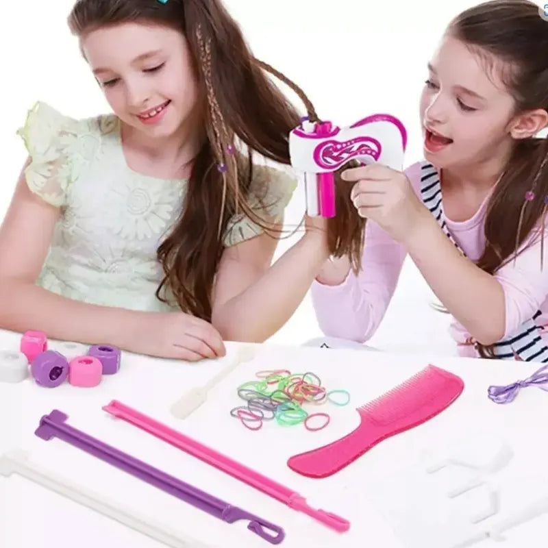 Máquina Trenzadora Automática Eléctrica Pikolin Toys Modelo 892-1 Para Cabello