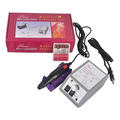 Torno Uñas Tina Mercedes 2000 Manicure Pedicure 6 Cabezas