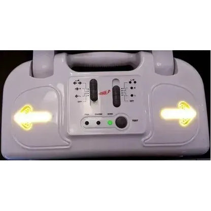 Lámpara De Emergencia Magicstore Led Con 2 Faros Para El Hogar Blanco