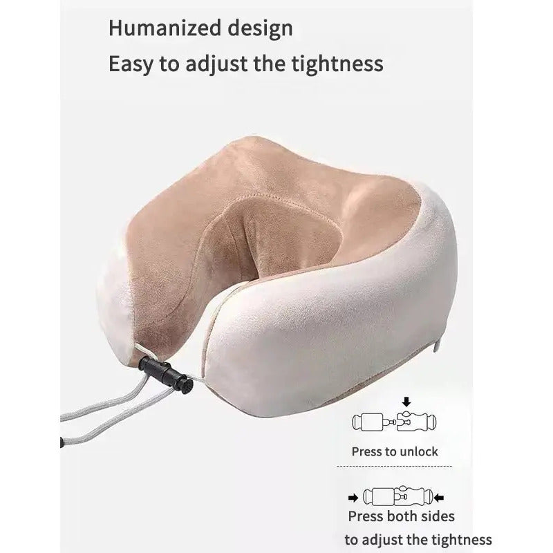 Masajeador Almohada Eléctrico Cuello Cervical Recargable