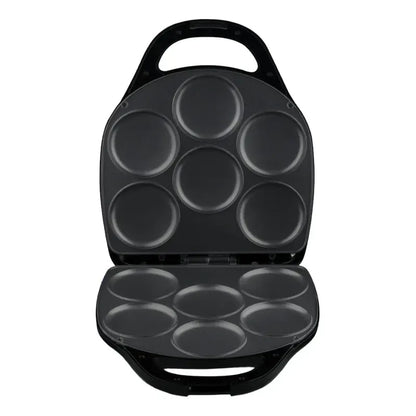 Máquina De Muffins Mini Panqueques Arepas Huevos Pasteles Color Negro