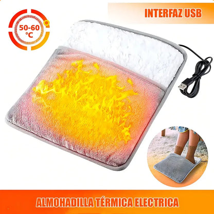Calienta Pies Eléctrico Arcashopping Usb Para Casa U Oficina Gris