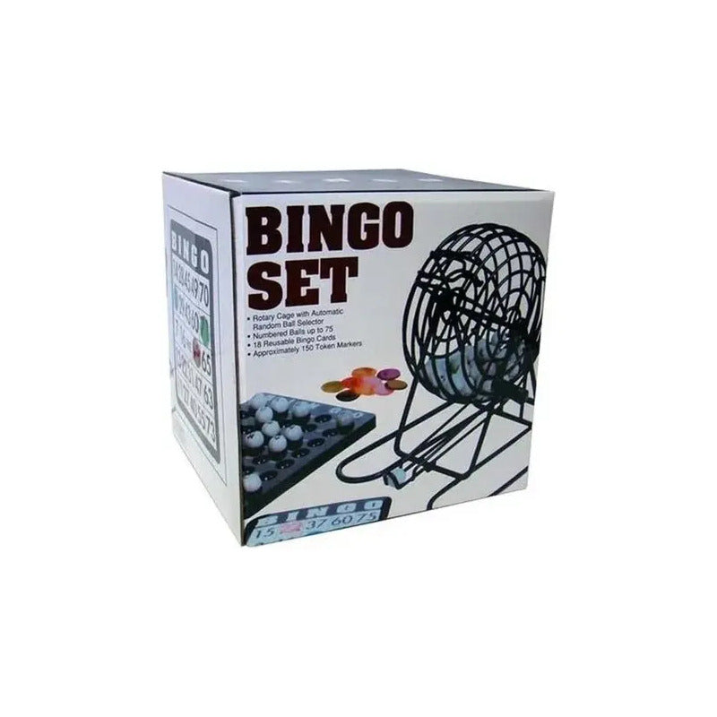Bingo Completo Incluye Tombola Fichas Pelotas Juego /2020