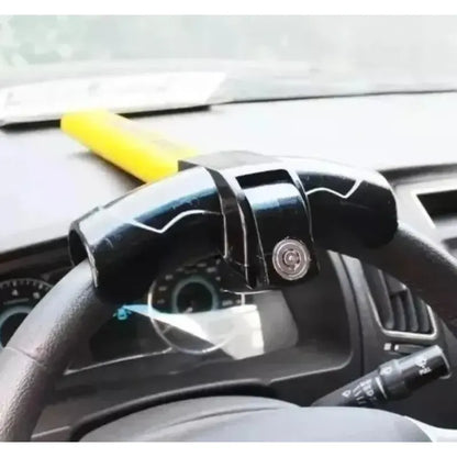Pack Traba Rueda Auto Tranca Volante Antirrobo