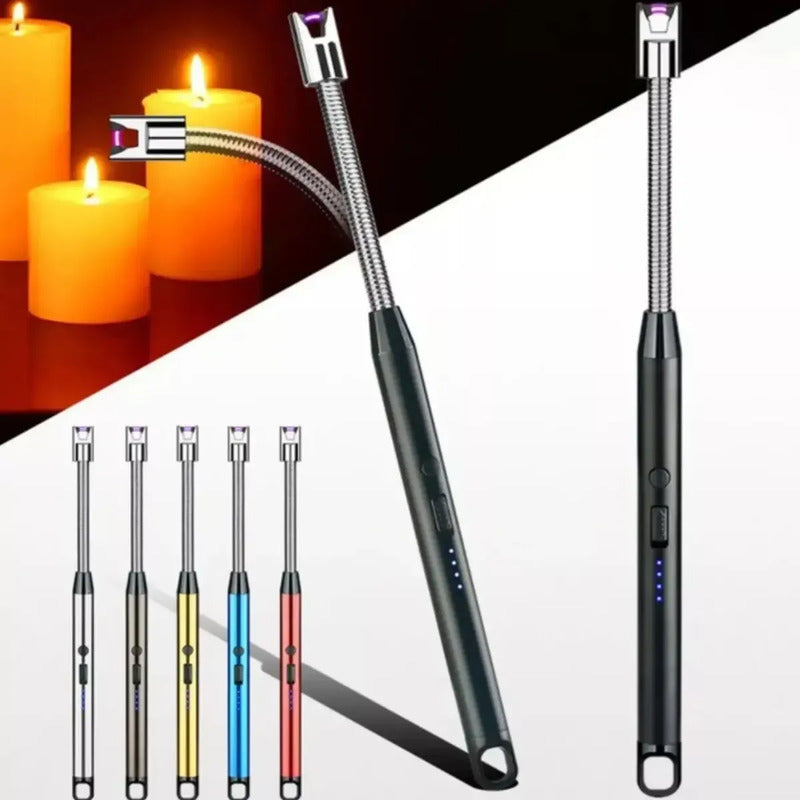 Chispero Encendedor Usb Eléctrico Plasma Recargable Premium