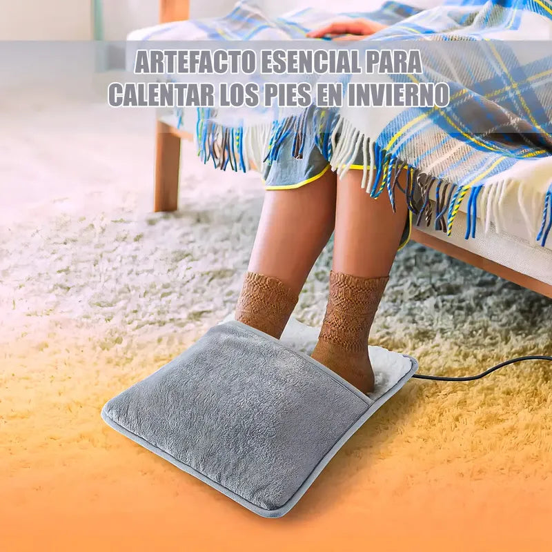 Calienta Pies Eléctrico Arcashopping Usb Para Casa U Oficina Gris