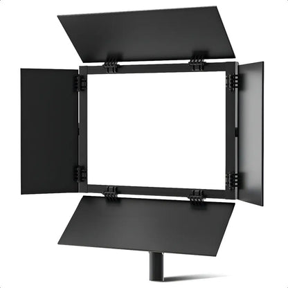 Panel Led Arcashopping Regulable Para Fotografía Y Video, 2500k A 6500k Negro Blanco Cálido