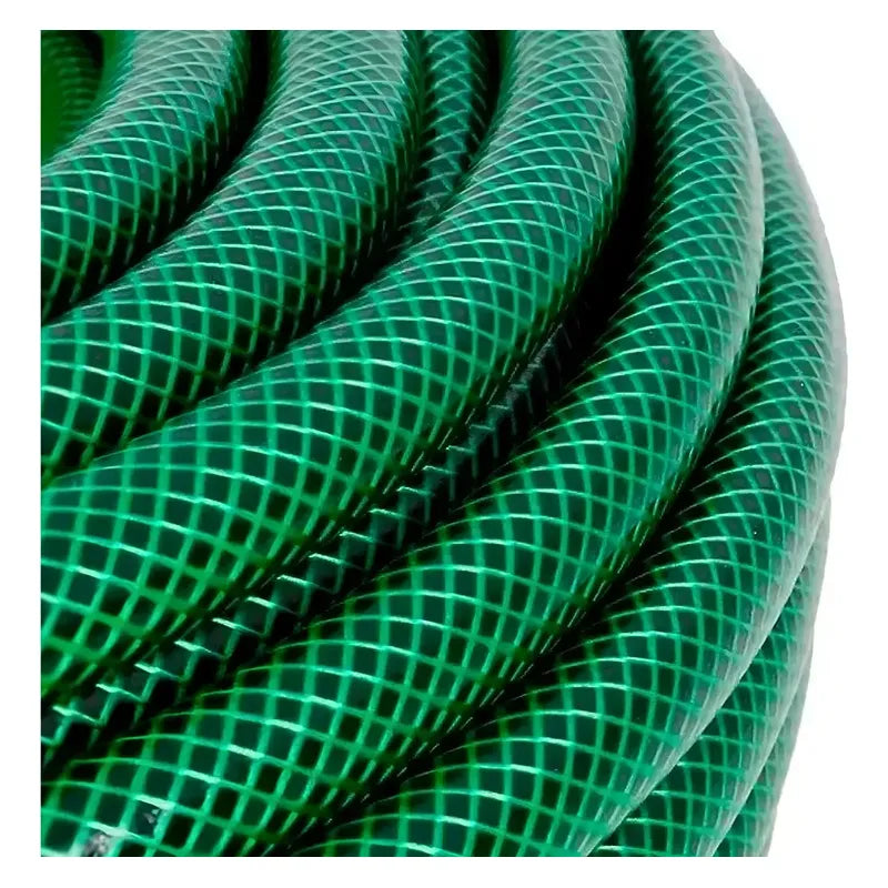 Manguera Jardín Flexible 3/4 Pulgada 50 Mts Reforzada Color Verde