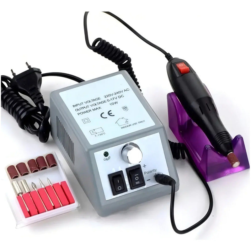 Torno Uñas Tina Mercedes 2000 Manicure Pedicure 6 Cabezas