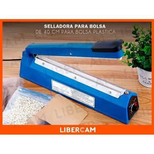 Selladora De Bolsa Spica Selladora Rsel-40 Color Azul
