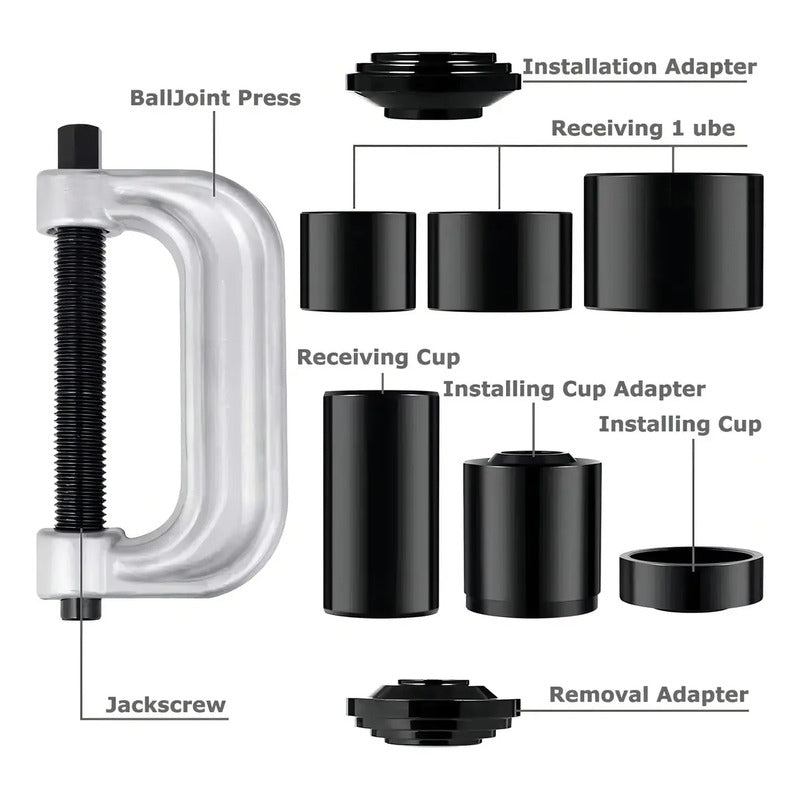 Kit Extractor Universal Adkar Para Rótulas Y Juntas De 2wd Y 4wd