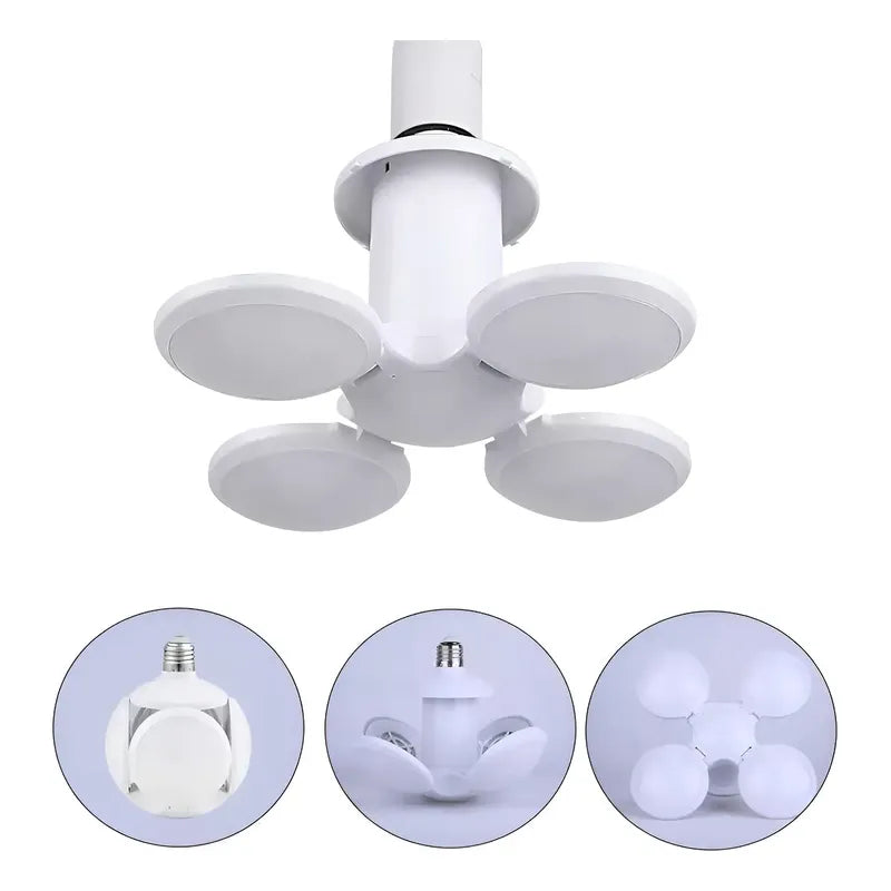 Ampolleta Forma De Pelota Ufo 28w Angulo Ajustable Luz Blanco Frío