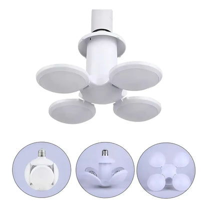 Ampolleta Forma De Pelota Ufo 28w Angulo Ajustable Luz Blanco Frío