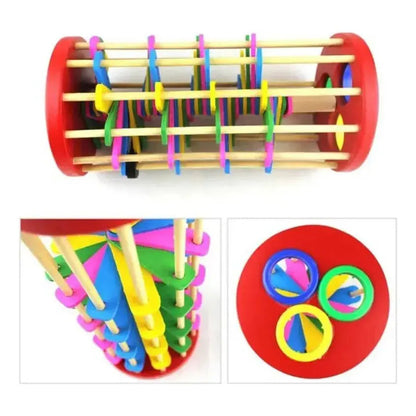 Pega Topo De Madera Con Martillo Juego Didactico Para Niños Madera