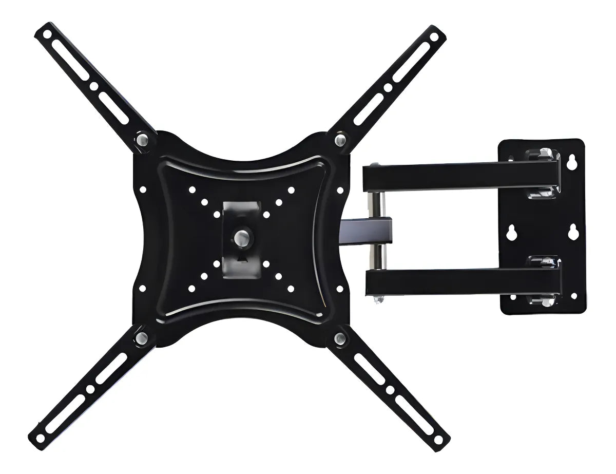 Soporte Tv Brazo Home Desing - 117B-2 14 a 55 Pulgadas Peso Max 50kg Color Negro