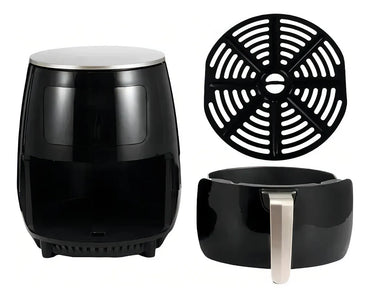 Freidora Aire Airfryer Digital 6 Litros Sin Aceite Color Negro, Verder, Rojo
