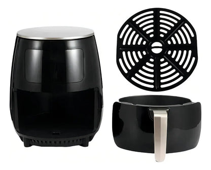 Freidora Aire Airfryer Digital 6 Litros Sin Aceite Color Negro, Verder, Rojo