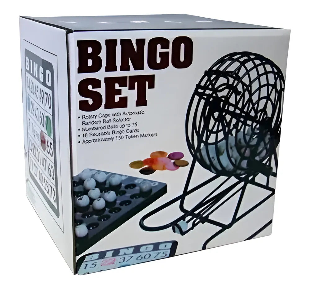 Bingo Juego Completo Tombola Fichas Pelotas