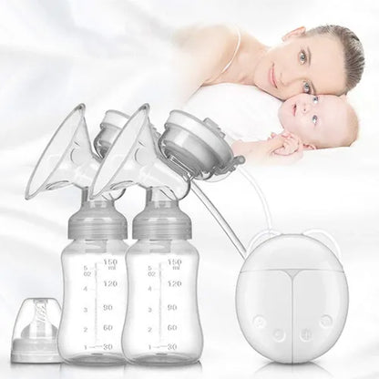 EXTRACTOR DE LECHE MATERNA ELECTRICO DOBLE BOMBA USB