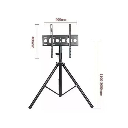 Base Trípode Pedestal Tv 32 A 55 Pulgadas Giratorio 360° Color Negro